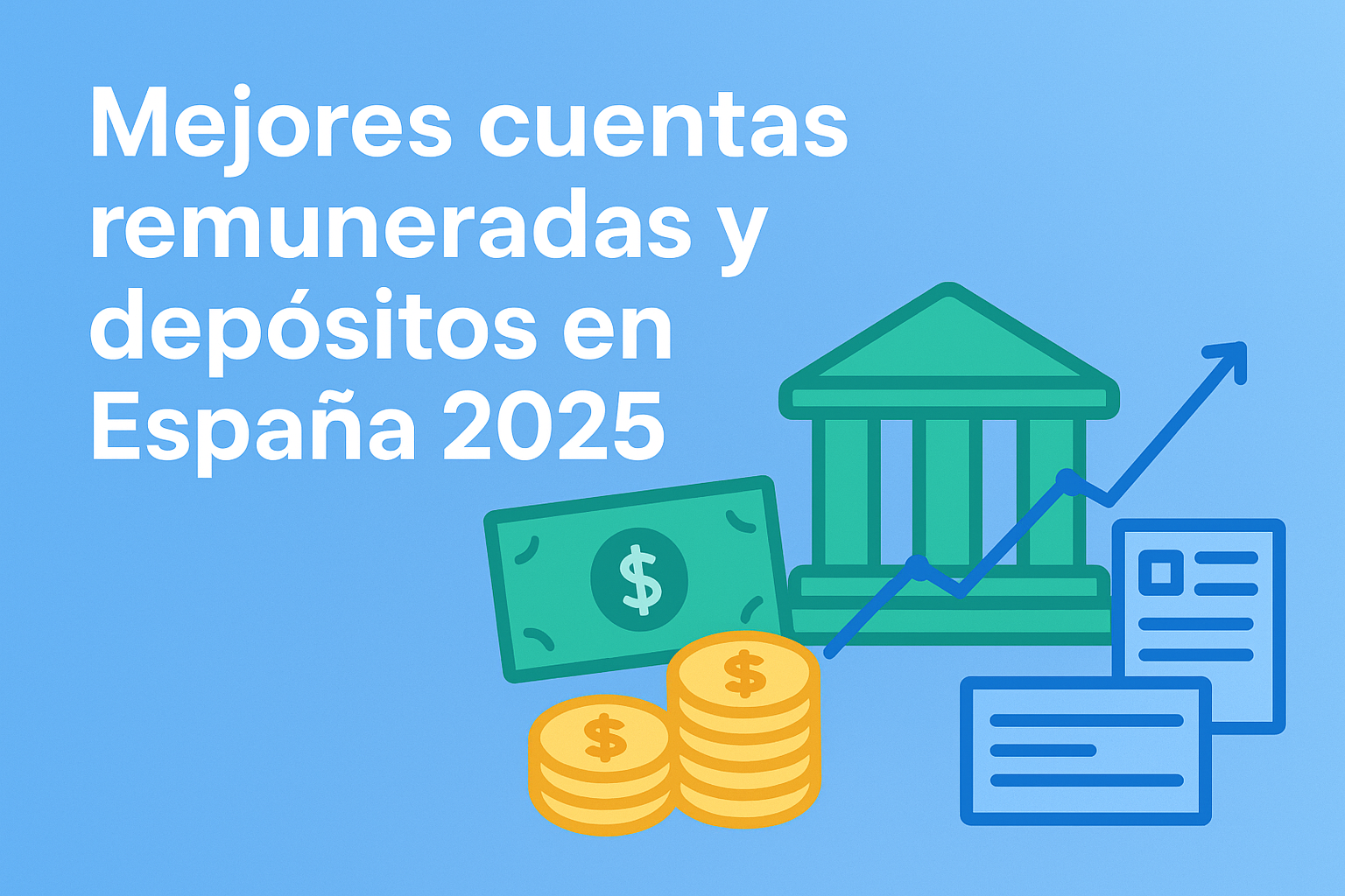 mejores cuentas remuneradas y depositos espana